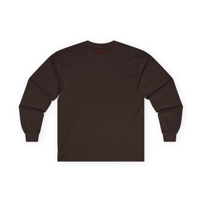 Wide Body Logo Long Sleeve Cotton Tee